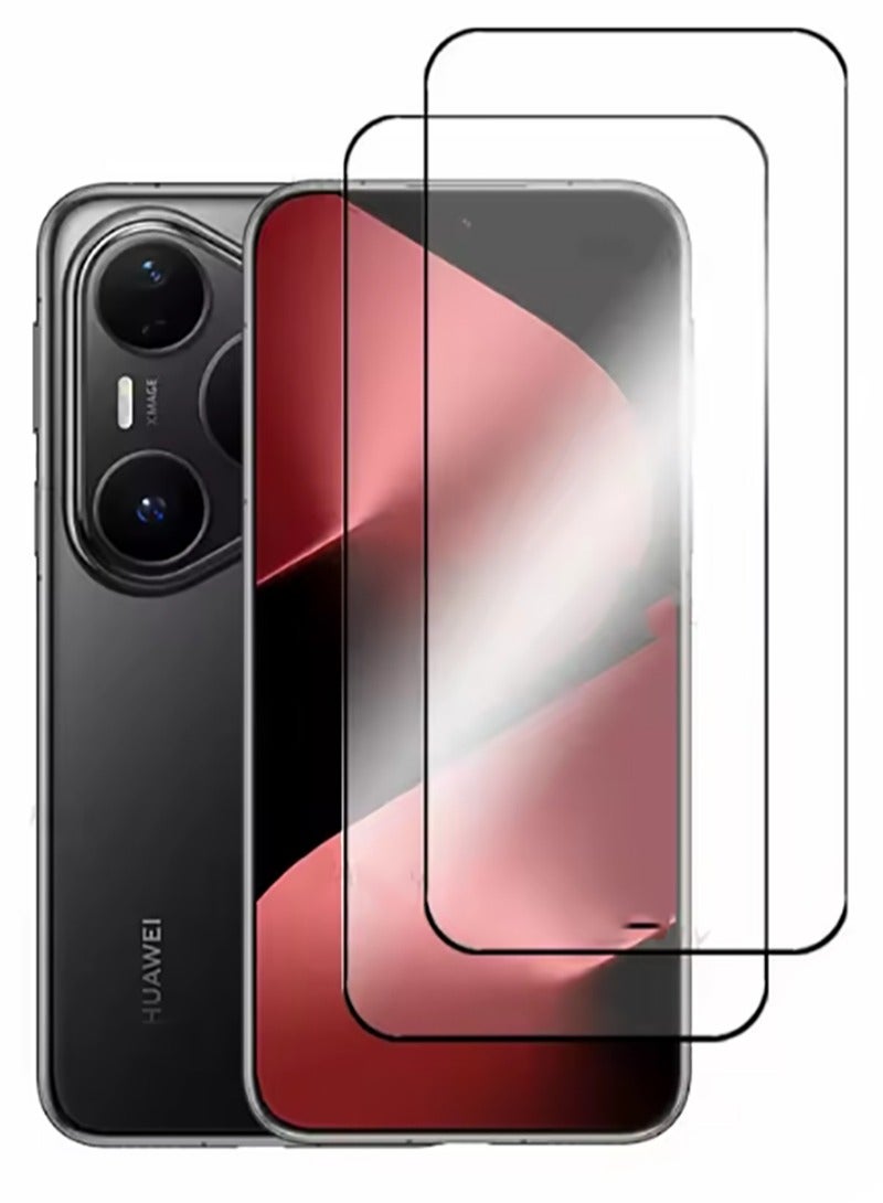 [2 Pack]Screen Protecto for Huawei Pura 80 Pro/Pura 80 Pro+ Scratch Resistant, Tempered-Glass Screen Protector - Image 1