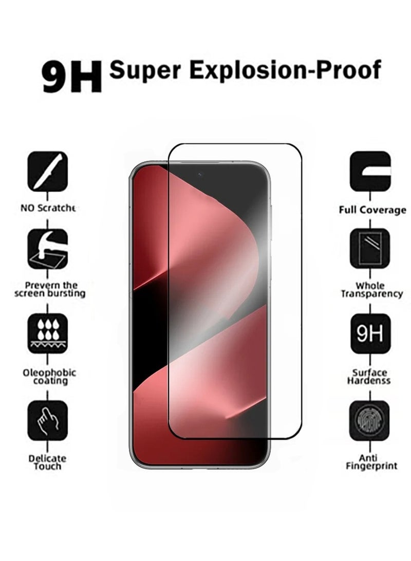 [2 Pack]Screen Protecto for Huawei Pura 80 Pro/Pura 80 Pro+ Scratch Resistant, Tempered-Glass Screen Protector - Image 2