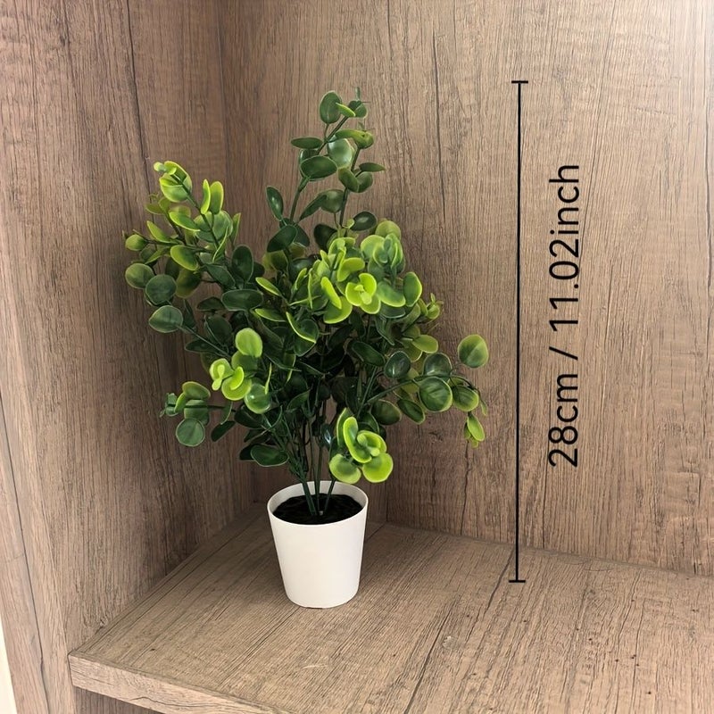 3 Piece Miniature Bonsai Set Lifelike Pine Tree Artificial Potted Plants For Desk Home Decor - Image 4