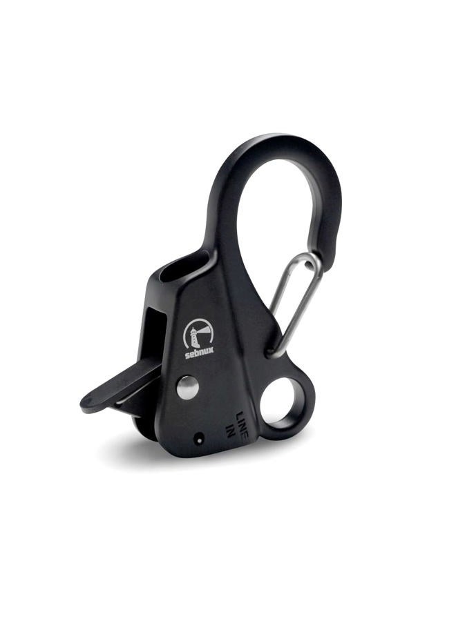 Sebnux Staines Steel Adjustable Boat Fender Clips Quick Release Hooks for Boat Bumpers Ideal for Small Boat and Pontoon (4) - Image 1