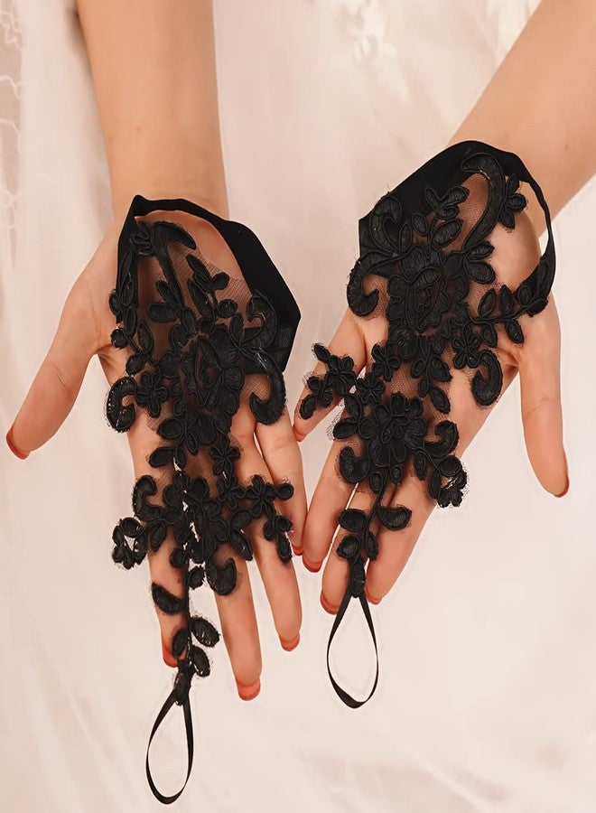 Sither رباط قدم سيثير لحفل زفاف الشاطئ، صنادل بدون حذاء، سوار كاحل أسود للعروس، رباط بدون حذاء للنساء، مجوهرات سوار كاحل، إكسسوارات، هدية لها في حفلة عيد الهالوين - Image 4