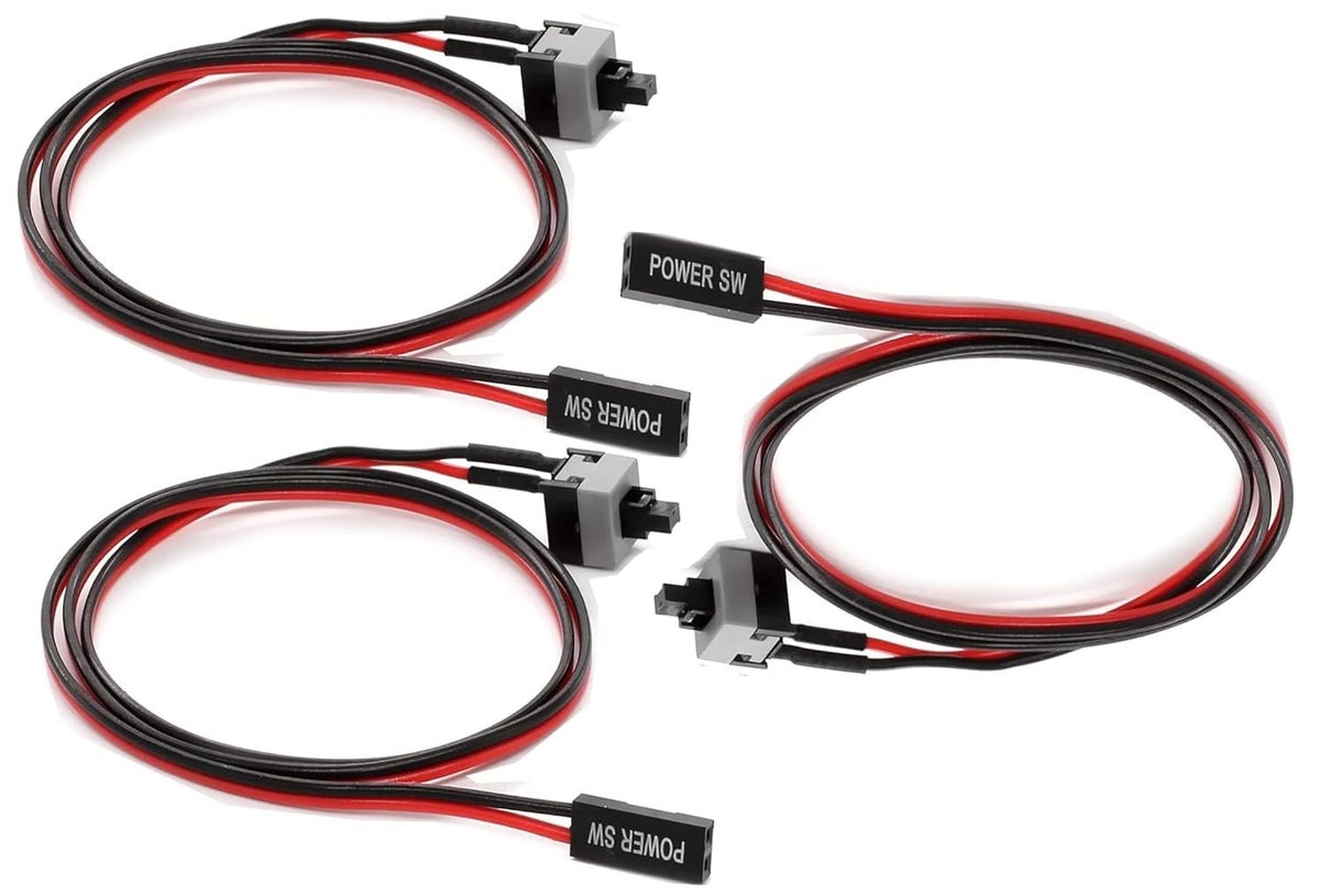 Valmox Desktop PC ATX Switch Cable | Motherboard On/Off & Reset Button ...