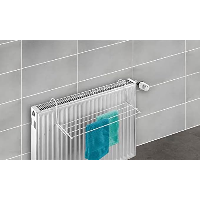 3780010100 RADIATOR DRYER, 58 X 16 X 15 CM, WHITE - Image 2