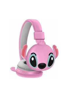 General Wireless bluetooth headphones for kids, cute noise cancelling headphones with microphone/TF card, foldable headphones for kids, teens, girls, school, mobile phones, tablets  - Image 1