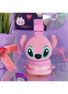 General Wireless bluetooth headphones for kids, cute noise cancelling headphones with microphone/TF card, foldable headphones for kids, teens, girls, school, mobile phones, tablets  - Image 2