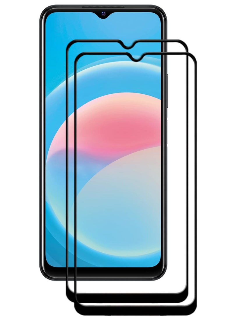 ACLIX 2 Pieces Antistatic ESD Dustproof Premium Quality High Definition Tempered Glass Screen Protector Designed For vivo Y33s - Image 1