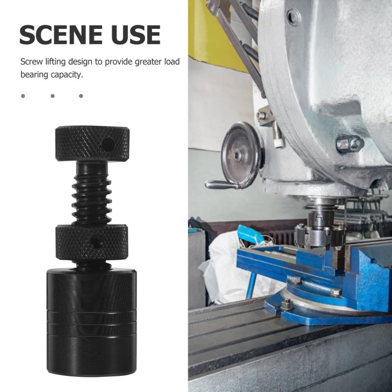 Adjustable Steel Screw Jack Pad for Vehicle Leveling, 3 Ton Capacity - Image 3