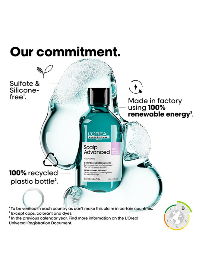 لوريال بروفيسيونال مجموعة سكالبي أدفانسد: مجموعة جليدية مضادة للانزعاج | شامبو 300 مل وعلاج 200 مل | سلسلة إكسبيرت - Image 4