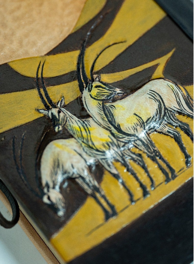 971MEDIA Customise Hand Made Note Book Ghezlle Designed - Image 2