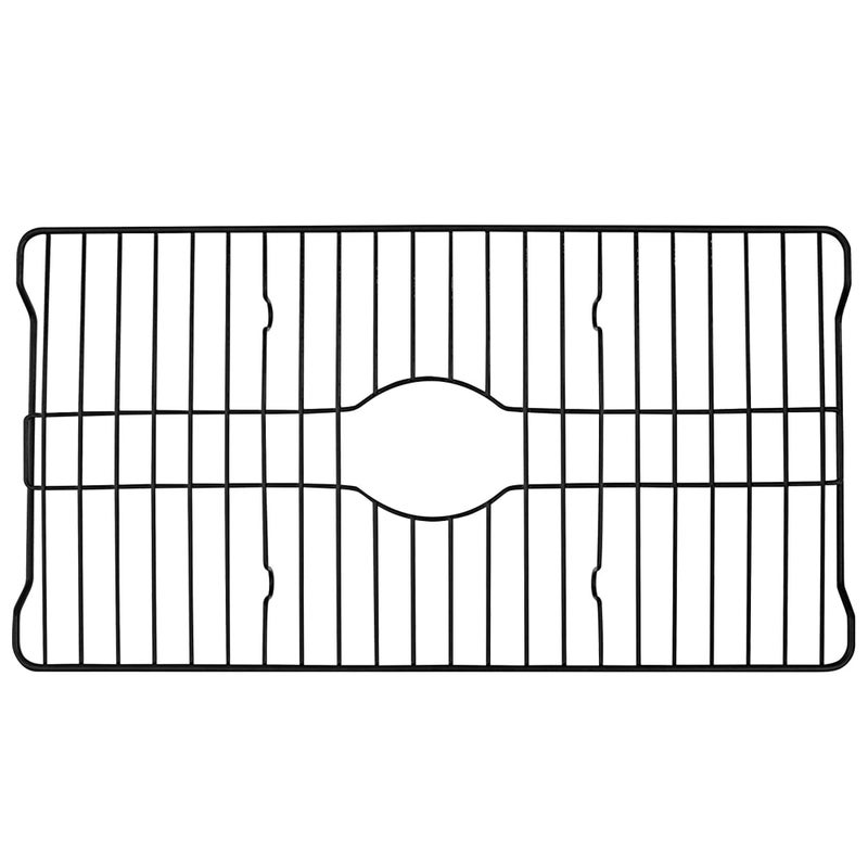 Better Houseware Sink Protector Grid Stainless Steel Black 181 X 123 X 1
