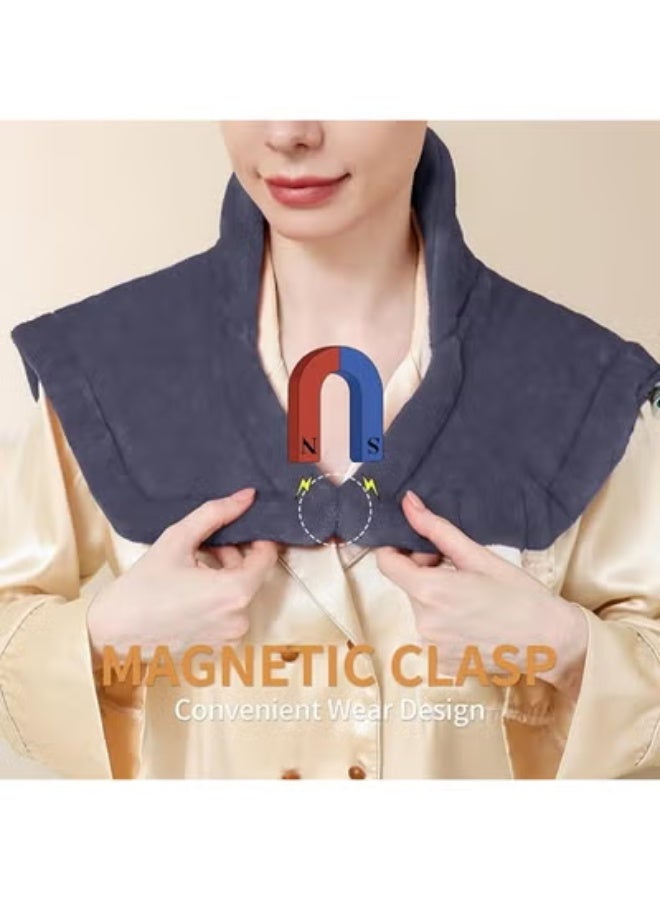 Neck & Shoulder Heating Pad - Electric Pain Relief with 9 Adjustable Heat Settings for Daily Comfort - Image 4