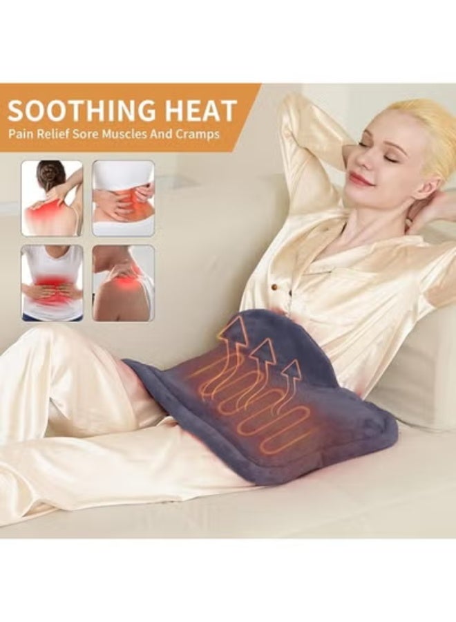 Neck & Shoulder Heating Pad - Electric Pain Relief with 9 Adjustable Heat Settings for Daily Comfort - Image 5