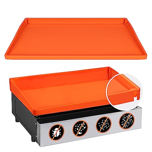 NancyL 17" Griddle Cover for Blackstone, Upgraded Full-Edge 17 Inch Grill Cover Mat Blackstone Accessories, Protect Griddle from Rust, Rodents, Insects, Debris - Image 1