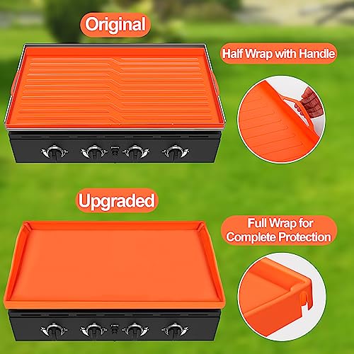 NancyL 17" Griddle Cover for Blackstone, Upgraded Full-Edge 17 Inch Grill Cover Mat Blackstone Accessories, Protect Griddle from Rust, Rodents, Insects, Debris - Image 2