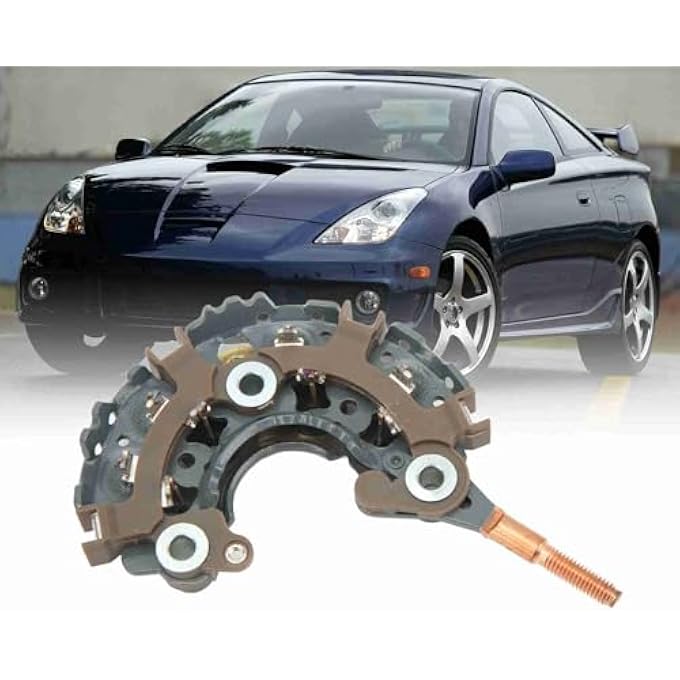 Bonbela Alternator Rectifier, Arrowhead and More, Voltage Regulator, Heat Sink, Replacement for Accord with Material Aluminum Alloy, Fitment for Celica, J N Automotive - Image 4