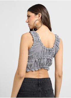 Ginger Denim Midi Skirt With Slit  - Image 2