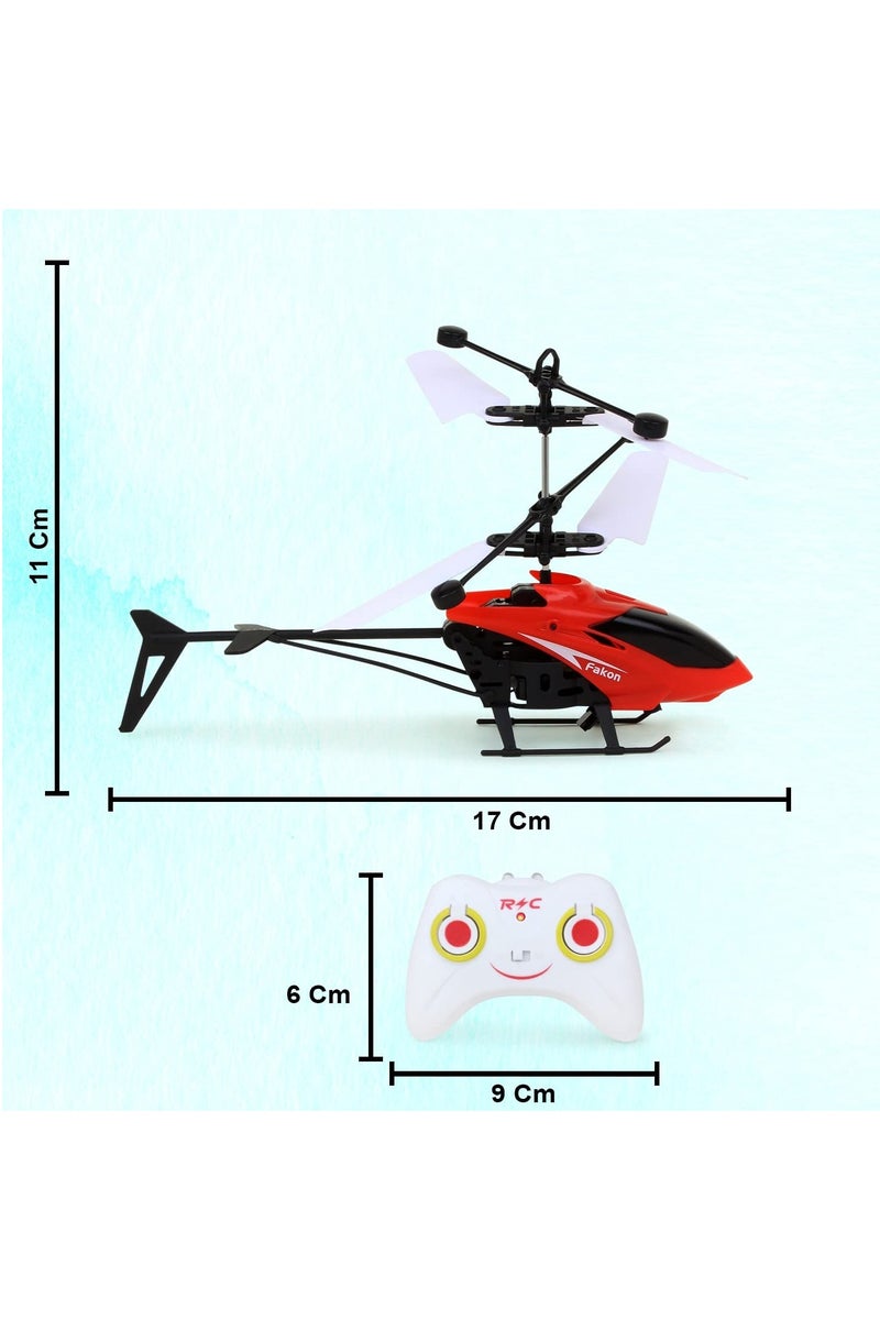 Hand-held remote control helicopter with cable and remote control - Image 5