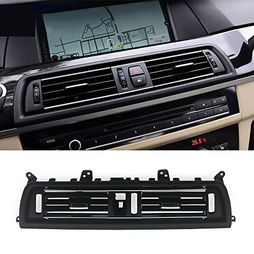 CHUANGHUI For BMW 5 Series F10 F11 2011-2016 Air Condition AC Vent, Center Air Vent Replacement Cover Console Dashboard Air Vent Grille 520i 528i 530i 535d 535i 550i (Front) - Image 1