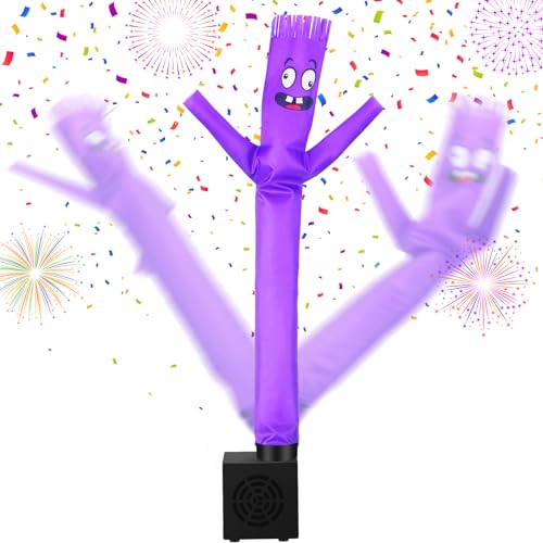 Poen Mini Wacky Waving Inflatable Tube Guy for Kids Gift with Blower Gag Inflatable Tube Man Birthday Desktop Decor Dancing Blow up Man for Office Party Decor(Interesting) - Image 1