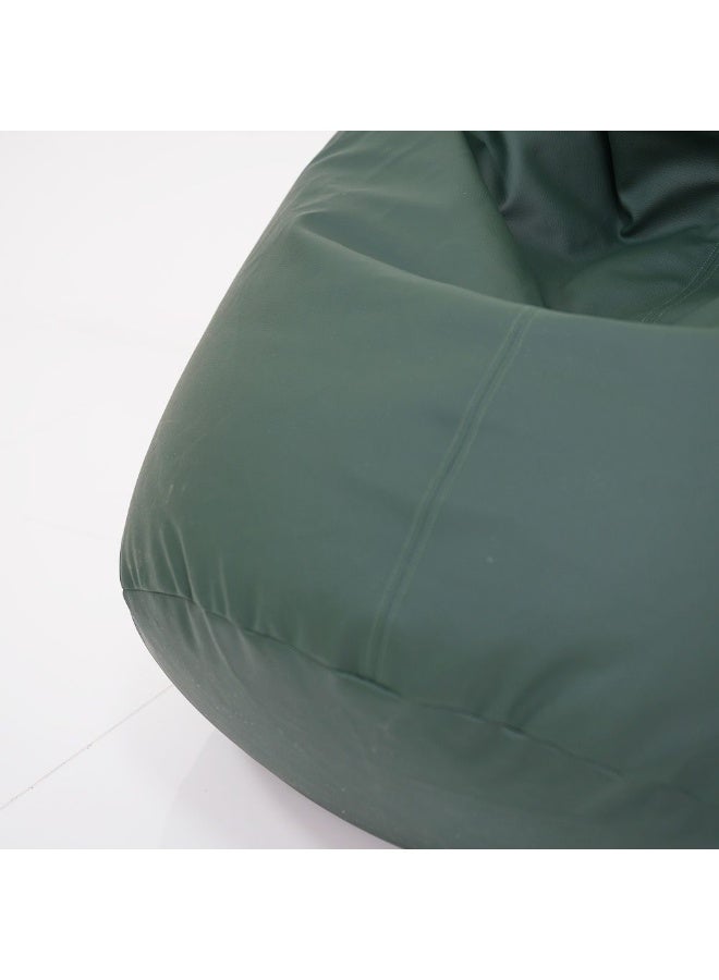milano Oxford XL Bean Bag Chair 1 Seater Comfortable Lazy Sofa Adult Kids Play  Chair Modern Design Living Room Furniture L 80 x W 80 x H 105 cm Green - Image 4