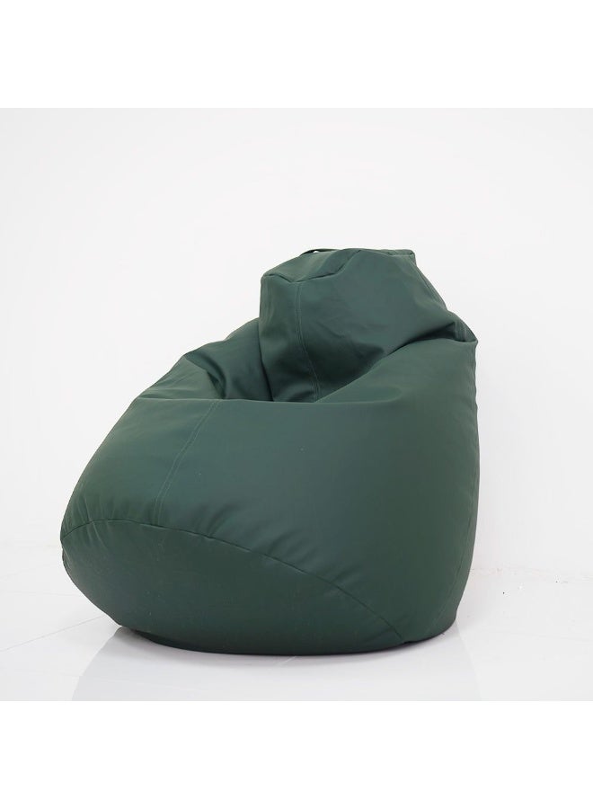 milano Oxford XL Bean Bag Chair 1 Seater Comfortable Lazy Sofa Adult Kids Play  Chair Modern Design Living Room Furniture L 80 x W 80 x H 105 cm Green - Image 1