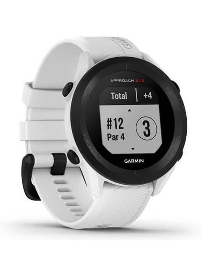 GARMIN GARMIN GPS Golf Watch Approach S12 with Silicone Strap  - Image 4