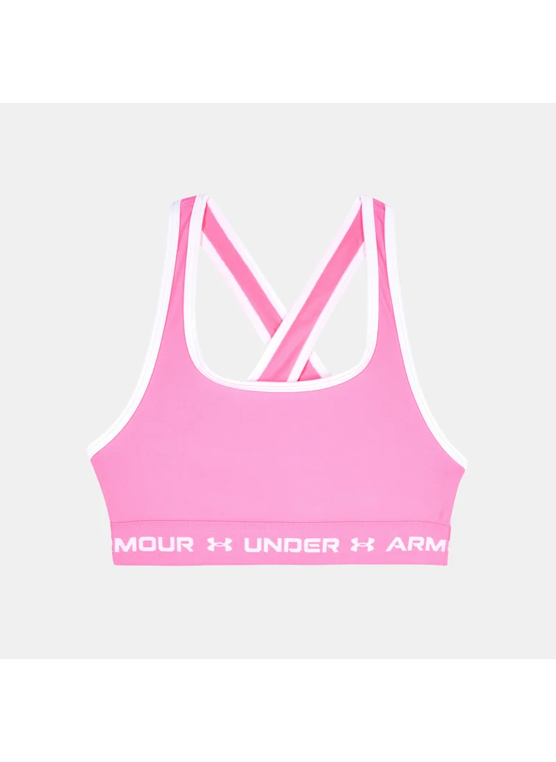 UNDER ARMOUR Kids' UA Crossback Training Sports Bra