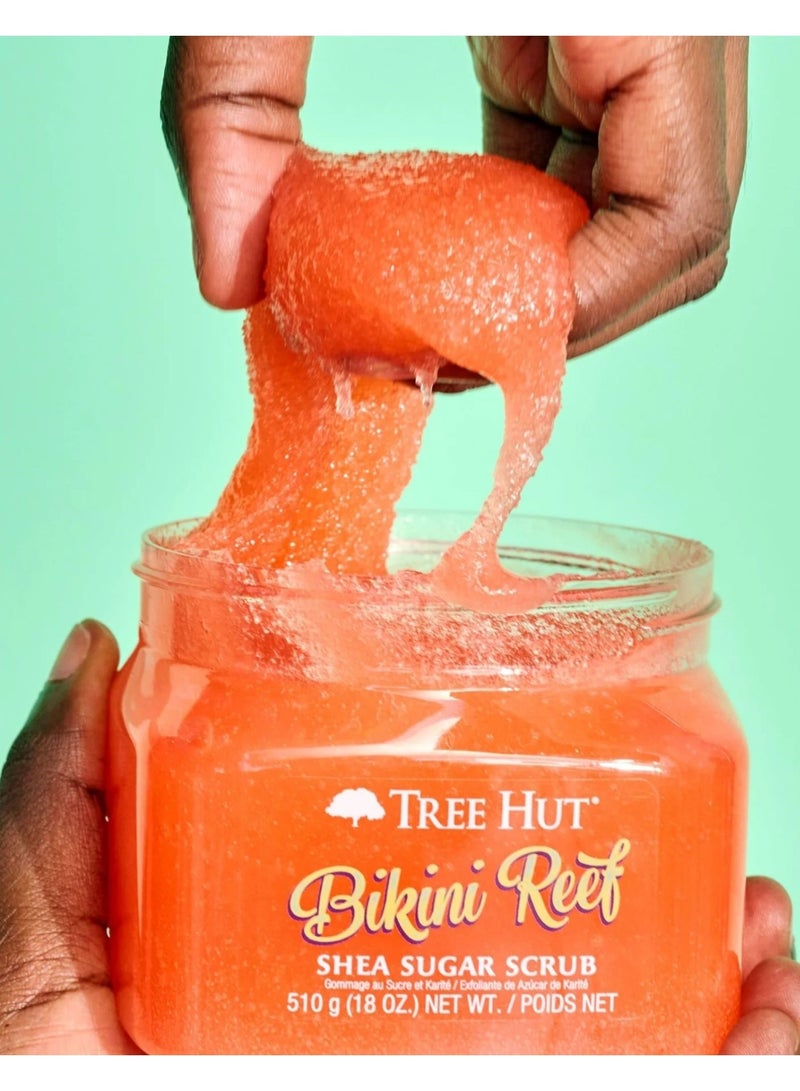 تري هت مقشر الجسم بيكيني ريف مع زبدة الشيا والسكر الطبيعي والزيوت العطرية | بشرة ناعمة ومتوهجة ورطبة | 510 جرام - Image 3