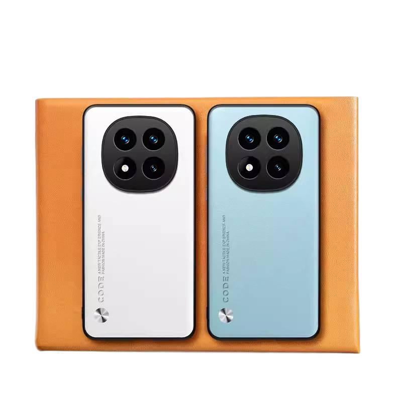 LS غطاء واقي بملمس جلد لـ Redmi Note 14 Pro مع مقاوم للصدمات وحماية من السقوط مع مقاوم للصدمات مع قبضة مضادة للانزلاق مع مقاوم للخدش باللون بنفسجي مضاد للانزلاق باللون الأحمر باللون. - Image 1