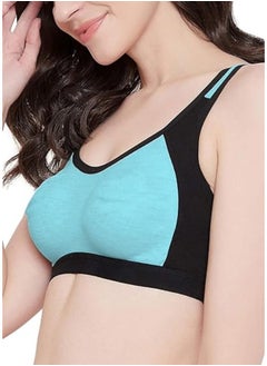 Love Bell Love Bell Women's Low Impact Sports Bra with Racerback - Double Layered Active Bra - Ladies Tank Top for Yoga - Training Bra - Sporty Crop Top  - Image 3
