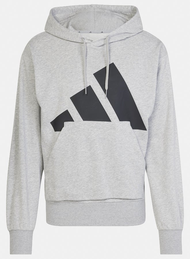 Adidas essentials big logo french terry men's hooded sweatshirt  - Image 2