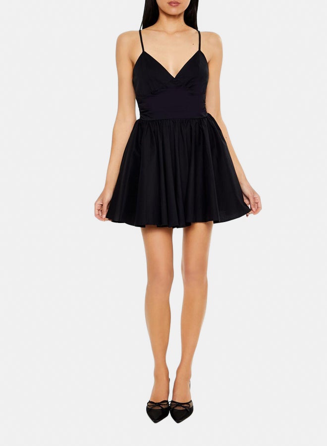 FOREVER 21 Plunging V-Neck Cami Mini Dress - Image 1