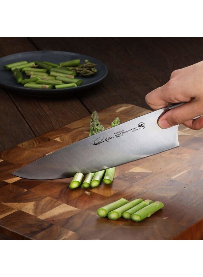 CANGSHAN Thomas Keller Signature Collection Swedish Powder Steel Forged, 8-Inch Chef Knife, White - Image 4
