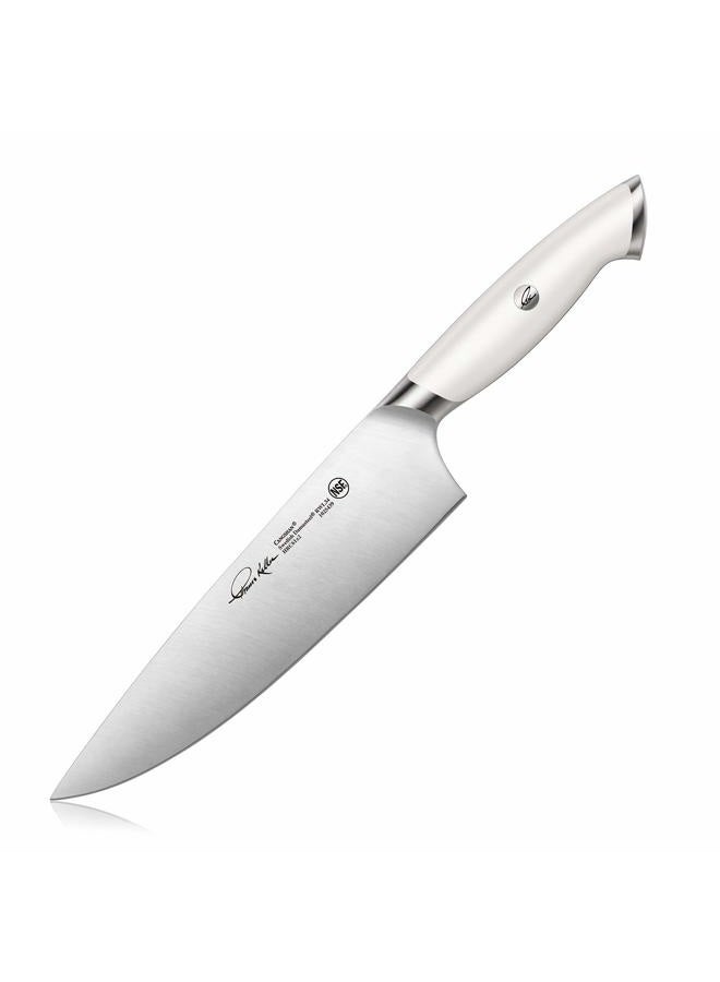 CANGSHAN Thomas Keller Signature Collection Swedish Powder Steel Forged, 8-Inch Chef Knife, White - Image 1