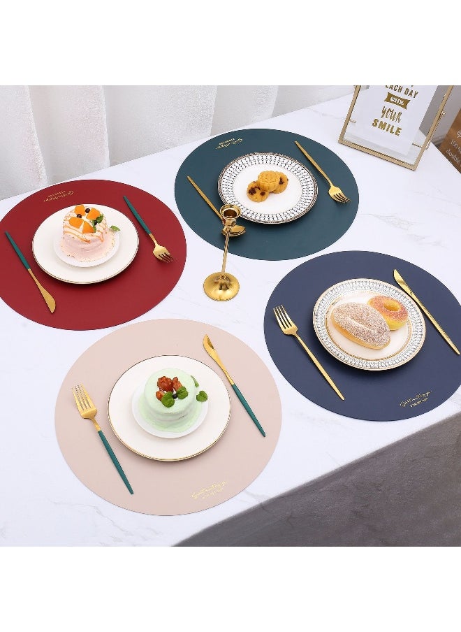 NIBEMINENT 2pcs Household Table Mat Western Placemat Ironing Mat Table Mat Heat Insulation Mat  - Image 2