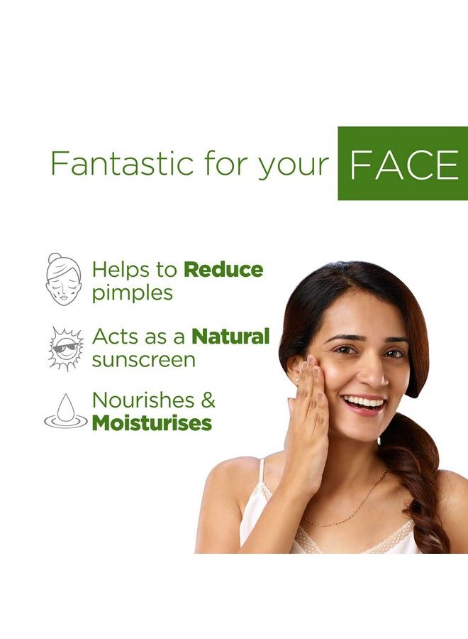 BOROPLUS Aloe Vera Gel With Green Tea 100% Organic For Skin & Hair Rich In Vitamin E And Antiseptic Herbs For Smooth Nourished And Moisturised Skin 200Ml - Image 5