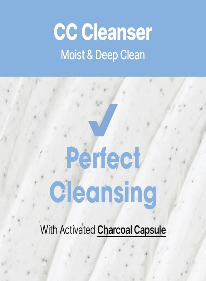 Long LON.G CC Cleanser, Charcoal Deep pore cleansing, acne-prone and oily skin, BHA, makeup removal, Sebum control, salicylic acid, double cleansing, Korean Skincare, 100ml / 3.38 Fl oz - Image 3