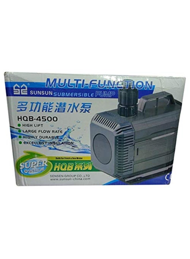 Sunsun Water Submersible Pump HQB 4500 – 4500 LPH, 100W, 4m Pumping Height | High-Performance Aquarium, Pond, Fountain, Hydroponics Pump - Image 2
