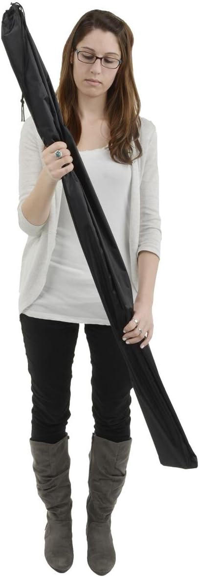 Displays2go Displays2go TwoWay Straight Arm Garment Rack Portable Aluminum  - Image 3