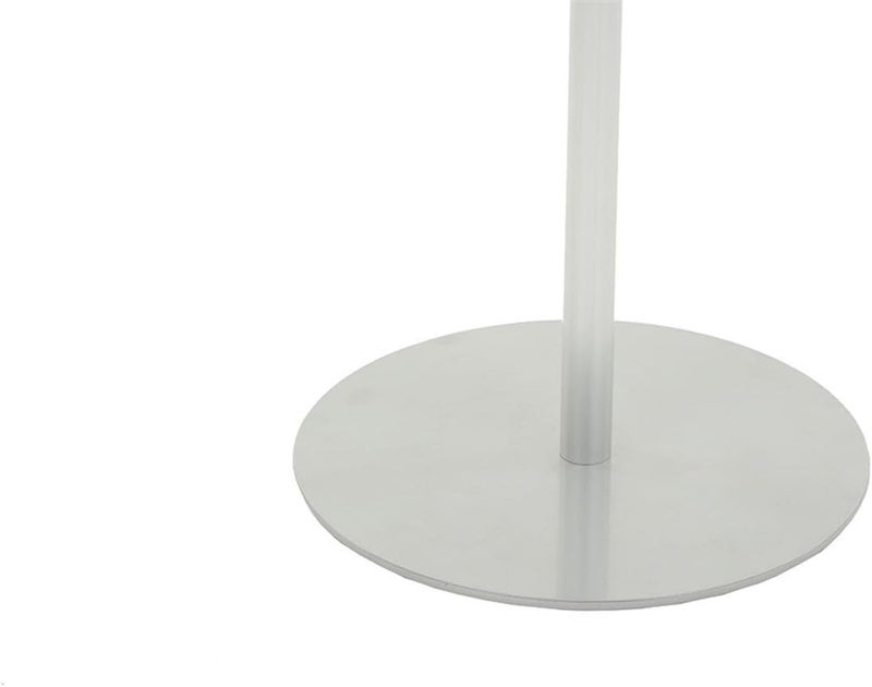 Displays2go Displays2go TwoWay Straight Arm Garment Rack Portable Aluminum  - Image 2