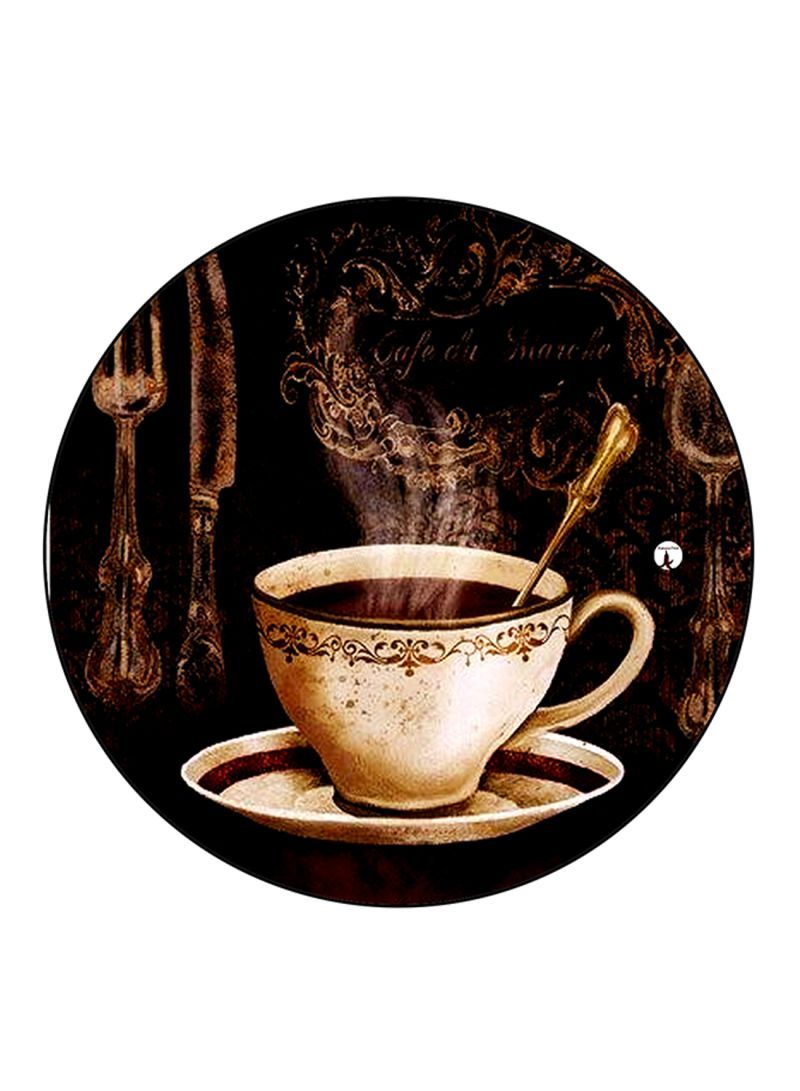 Tea Printed Mouse Pad Multicolour