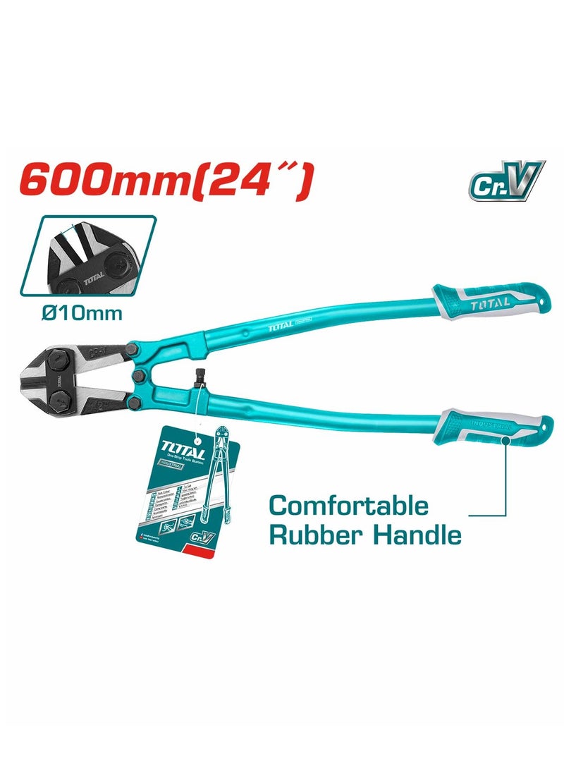 TOTAL - Total 24-Inch Cr-V Bolt Cutter - Heavy-Duty Cutting Tool with TPR Handles for Easy Grip and Precision - Image 1