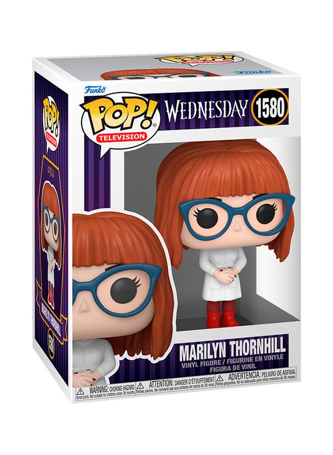 Funko Pop! Tv: Wednesday Marilyn Thornhill Vinyl Figures - Image 2