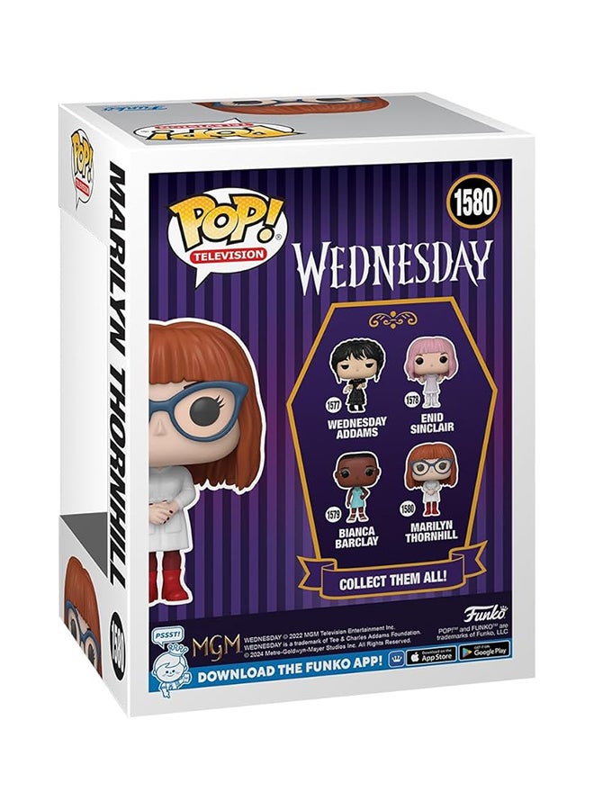 Funko Pop! Tv: Wednesday Marilyn Thornhill Vinyl Figures - Image 3