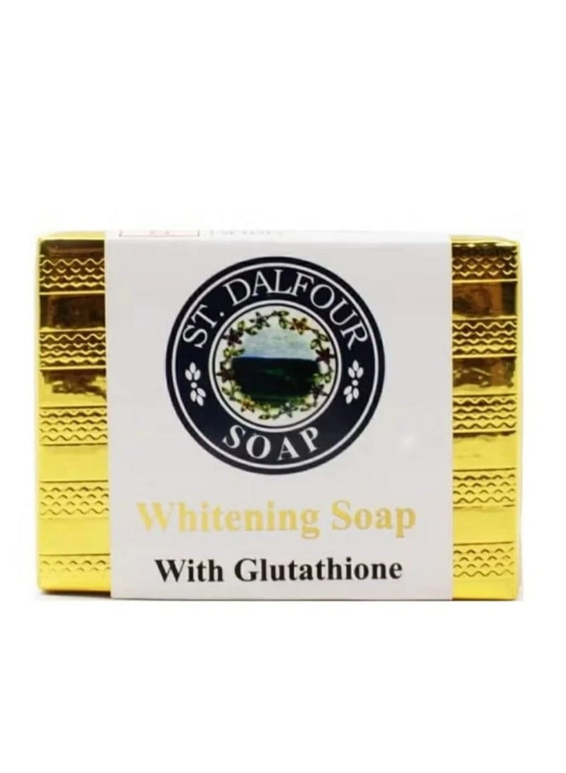 إس تي دالفور صابون سانت دالفور لتبييض البشرة مع الجلوتاثيون وفيتامين سي و هـ - 135 جرام