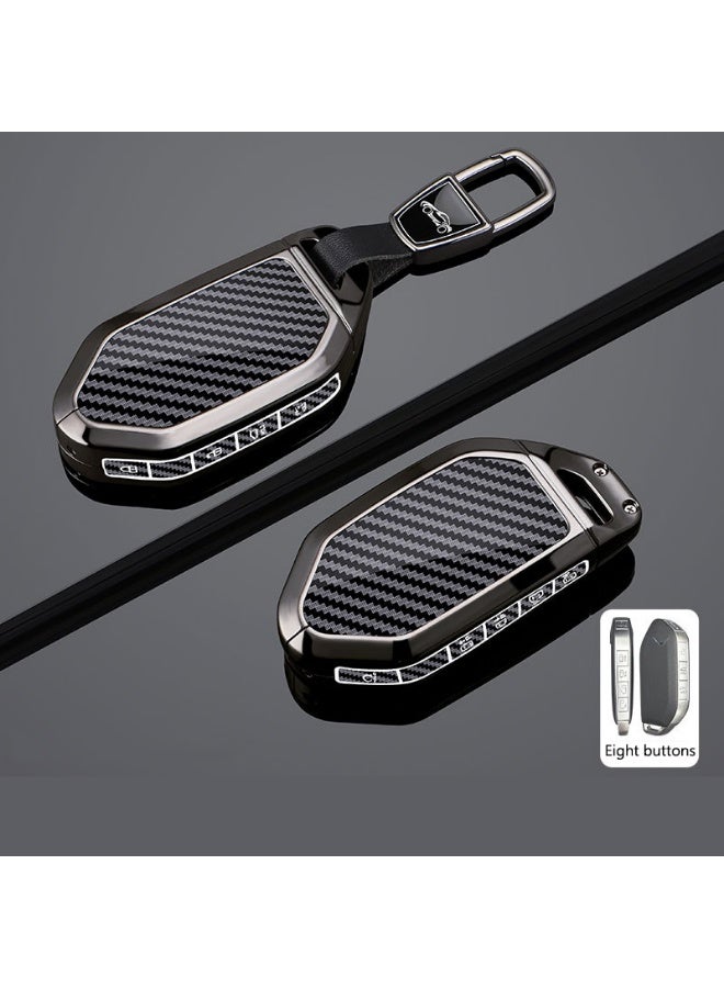 KIA Metal car key protective cover suitable for Kia K3, Saitus 24, EV5, Lion Platinum, Tuojie, Yi Run, KX3, Ao Run, Zhi Run, car key shell case - Image 1