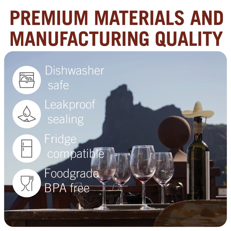 Monkey Business Silicone Wine Stopper/Fun Sombrero shaped cap seals bottle and keeps wine fresh/Cute Wine Accessories/ Kitchen Gadgets/el Corko Bottle Stopper by Monkey Business - Image 5