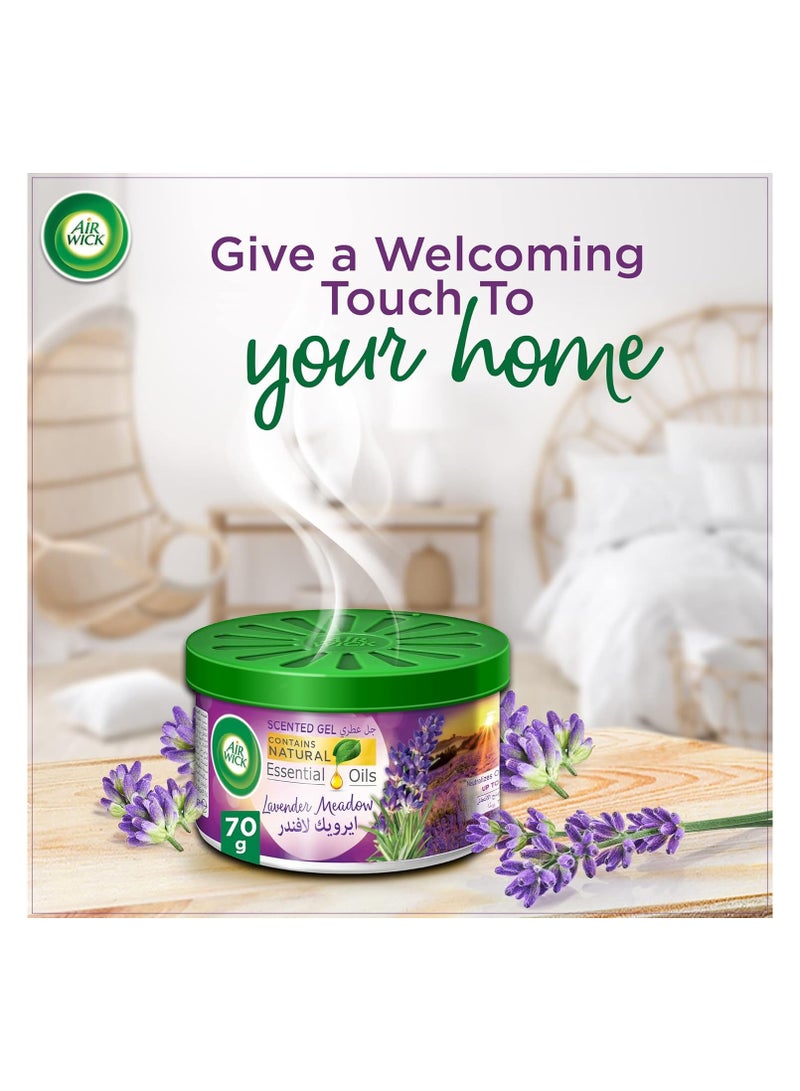 Air Wick Scented Gel Lavender Meadow 70 G - Image 3