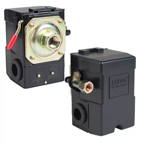 Jahyshow Air Compressor Pressure Switch Control 90-125 psi Single Port Heavy Duty 26A Replaces - Image 2