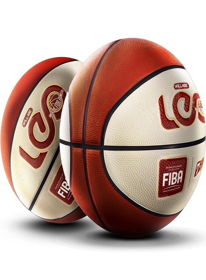 WILLAGE® Basketball | Basketball Size 7 | Professional Indoor/Outdoor Tarining Basketball | Leo - Image 1